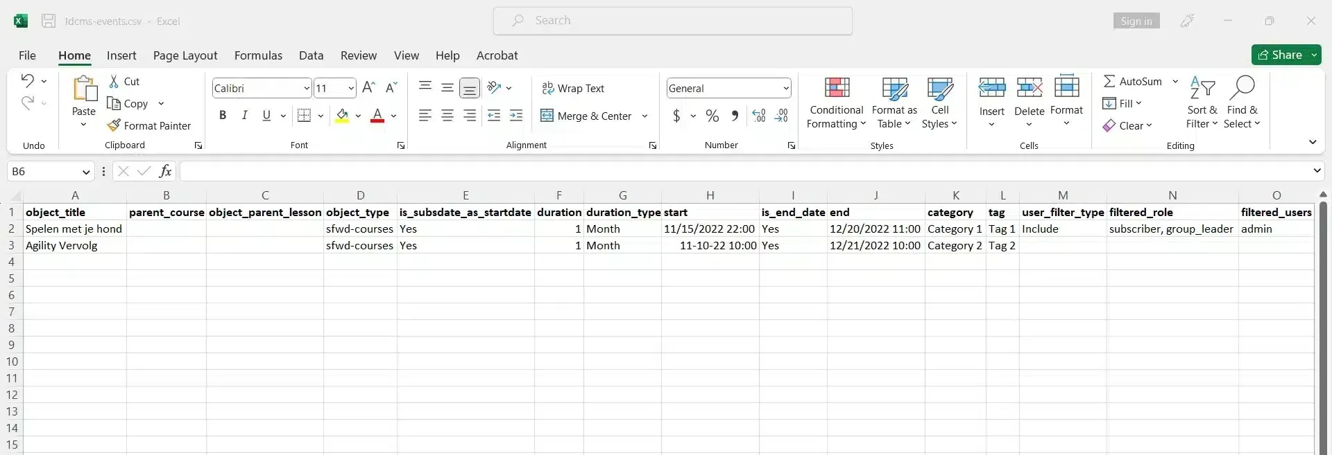 wpinnovators product access scheduler for learndash import schedules events image
