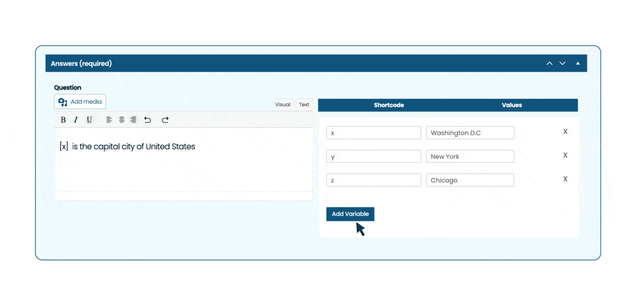 wpinnovators product advanced quizzes for learndash drag and fill image