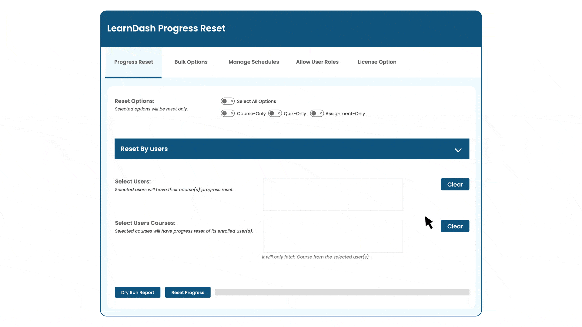 wpinnovators product progress reset for learndash multiple users image