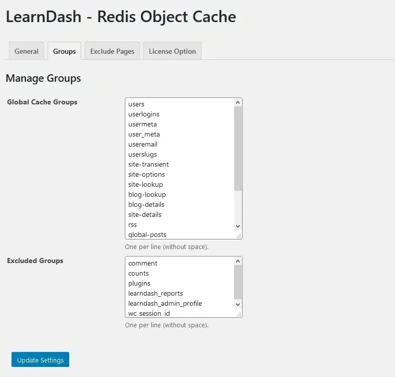 wpinnovators product redis object cache for learndash manage groups image