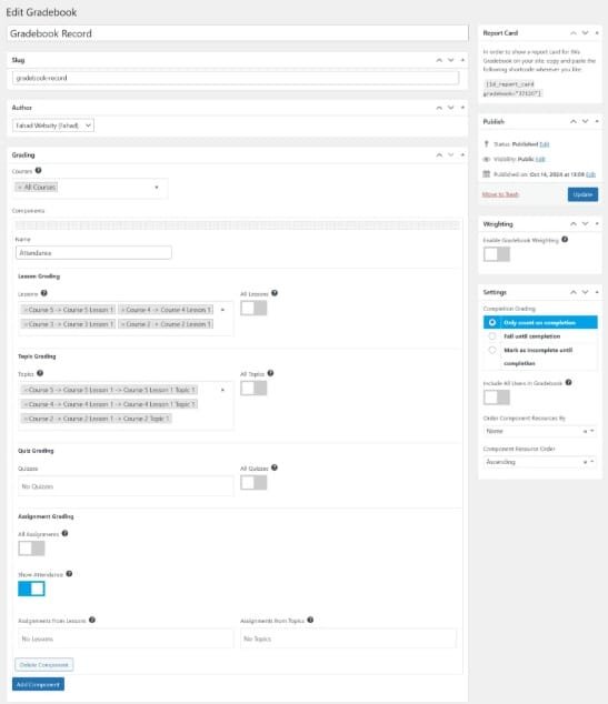 wpinnovators product attendance management for learndash gradebook by learndash editscreen image wpinnovators product attendance management for learndash gradebook by learndash editscreen image