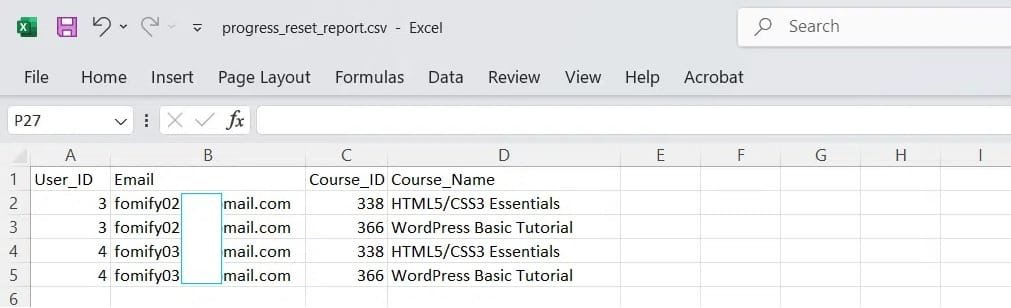 wpinnovators product progress reset for learndash reset by roles dry run report csv image wpinnovators product progress reset for learndash reset by roles dry run report csv image