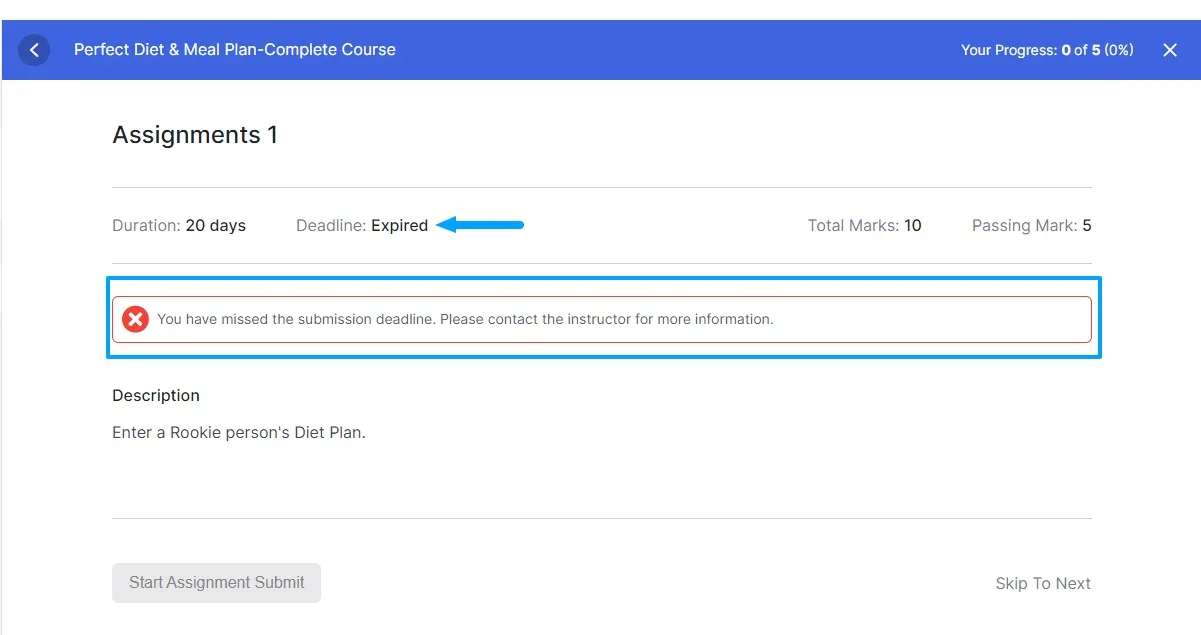 wpinnovators product assignment deadline for tutorlms automatic deadline management image