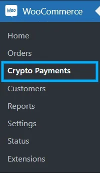 wpinnovators product metamask payment gateway for woocommerce main menu image