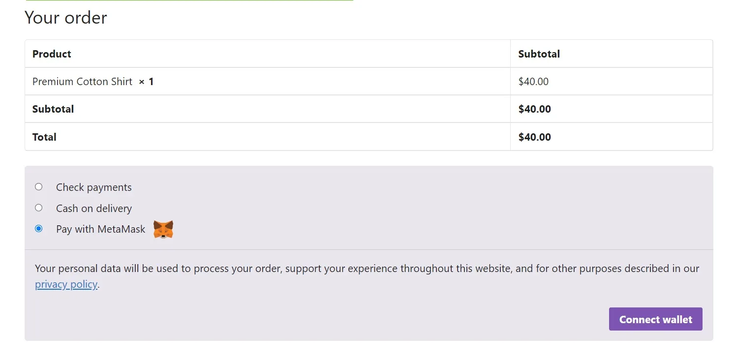 wpinnovators product metamask payment gateway for woocommerce pay with metamask image