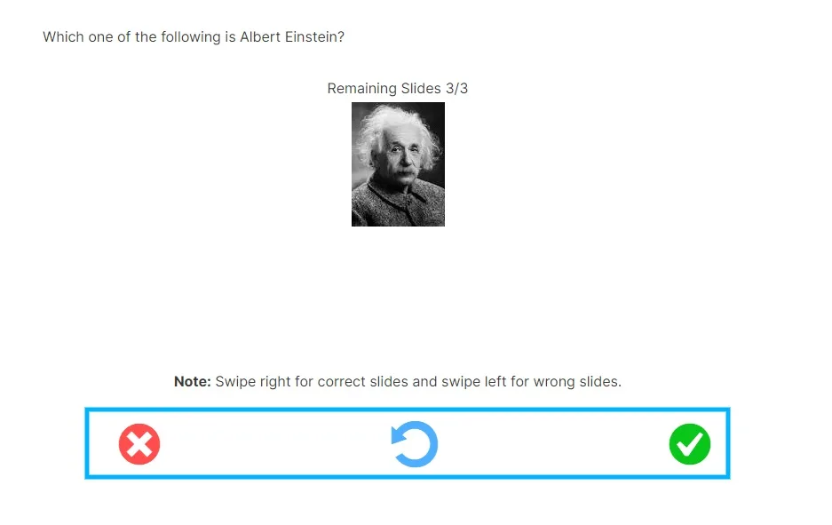 wpinnovators product advanced quizzes for learndash swipe question 01 image