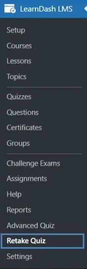 wpinnovators product retake quiz for learndash main menu image wpinnovators product retake quiz for learndash main menu image