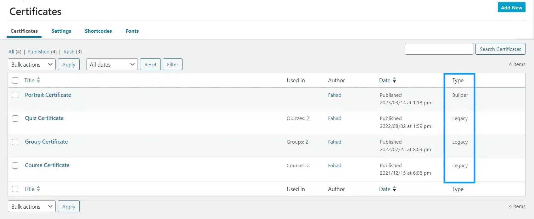 wpinnovators product certificate verify and share for learndash certificate builder addon image