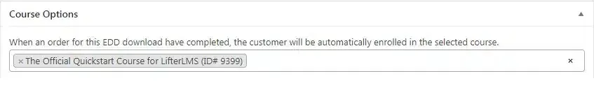 wpinnovators product edd integration for lifterlms course options image
