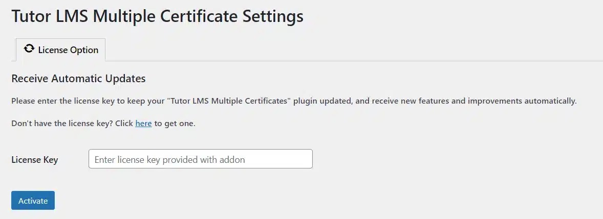 wpinnovators product multi certificates for tutorlms licensing image