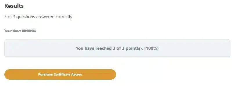 wpinnovators product paid access to quiz and certificate for learndash purchase the quiz certificates access image
