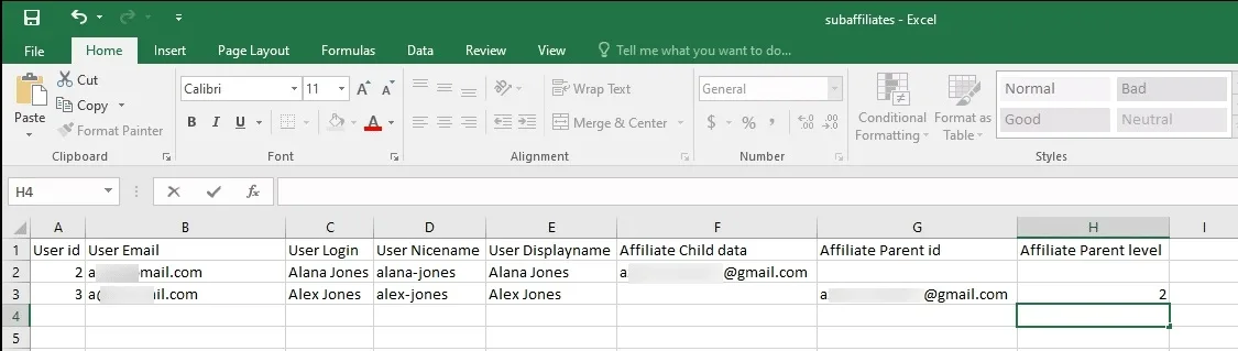wpinnovators product sub affiliates for affiliatewp exported sub affiliates image