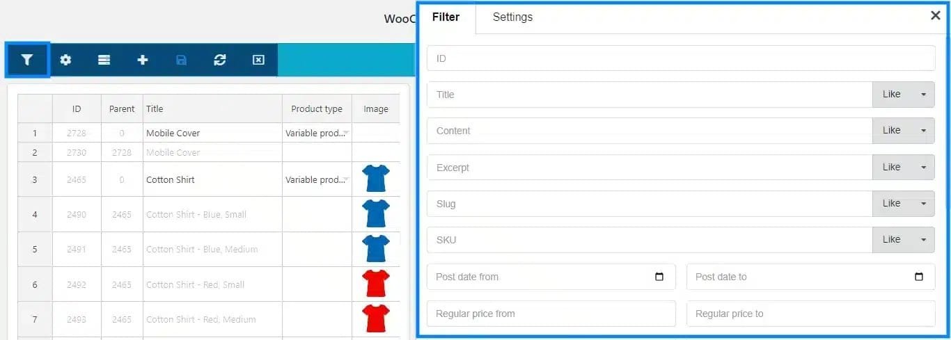 wpinnovators product products bulk editor for woocommerce filter the product image wpinnovators product products bulk editor for woocommerce filter the product image