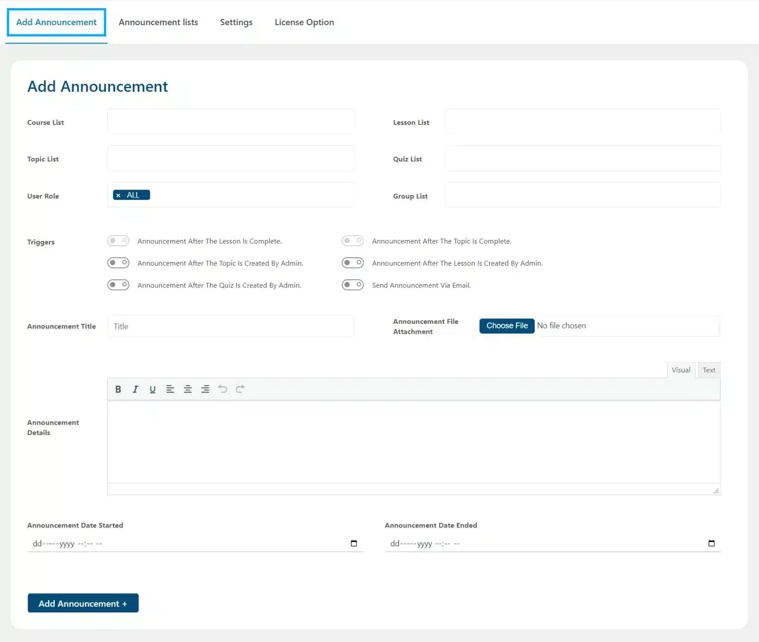 wpinnovators product announcements for learndash add announcement image