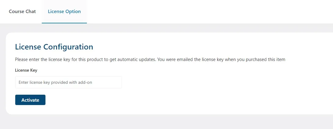 wpinnovators product student chat for learndash licensing image