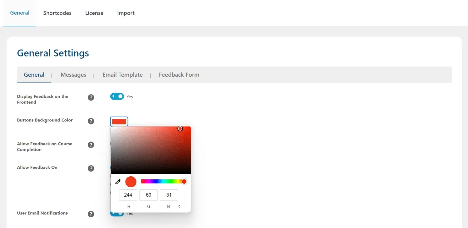 wpinnovators product student feedback for learndash general settings buttons background color image wpinnovators product student feedback for learndash general settings buttons background color image