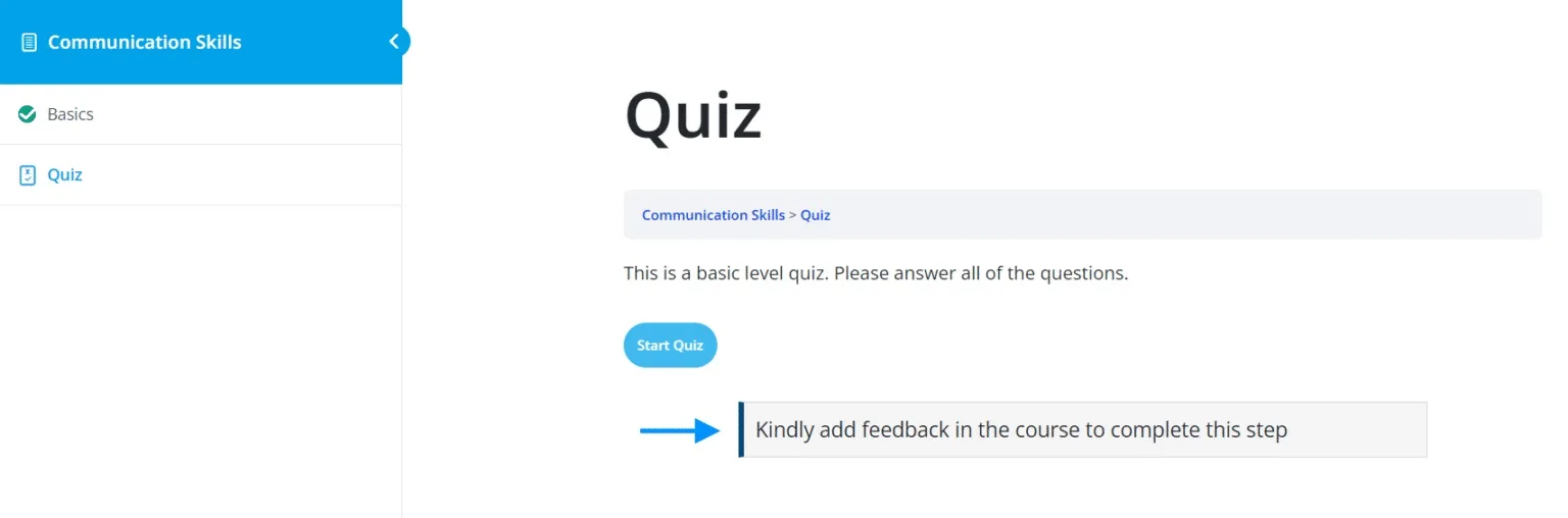 wpinnovators product student feedback for learndash restrict users to add feedback frontend image wpinnovators product student feedback for learndash restrict users to add feedback frontend image
