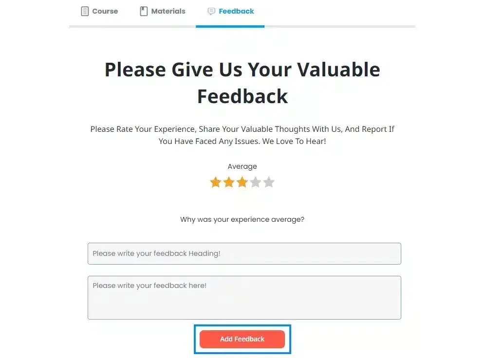 wpinnovators product student feedback for learndash submit button image wpinnovators product student feedback for learndash submit button image
