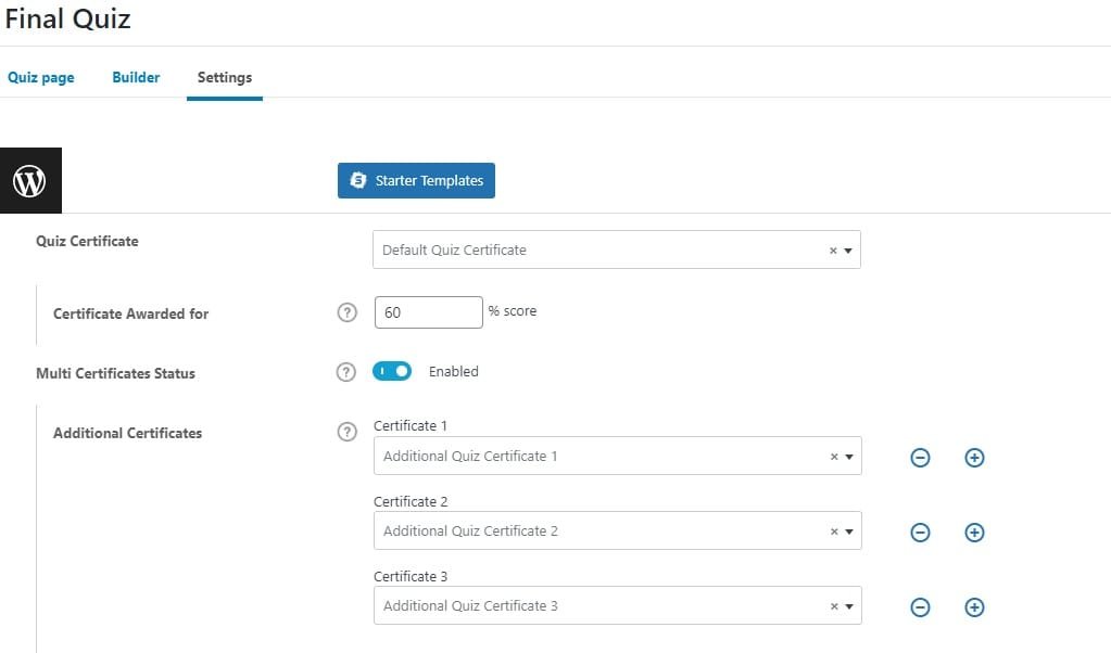 wpinnovators product multi certificates for learndash quiz backend image wpinnovators product multi certificates for learndash quiz backend image